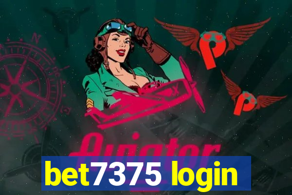 bet7375 login
